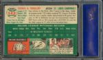 1954 Topps Cardinals Tom Poholsky #142 PSA NM-MT 8