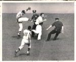 1957-69 Baseball Brawls Inc. Juan Marichal Fight The Sporting News Collection Archives Original Photo - Lot of 11 (Sporting News Collection Hologram/MEARS Photo LOA)