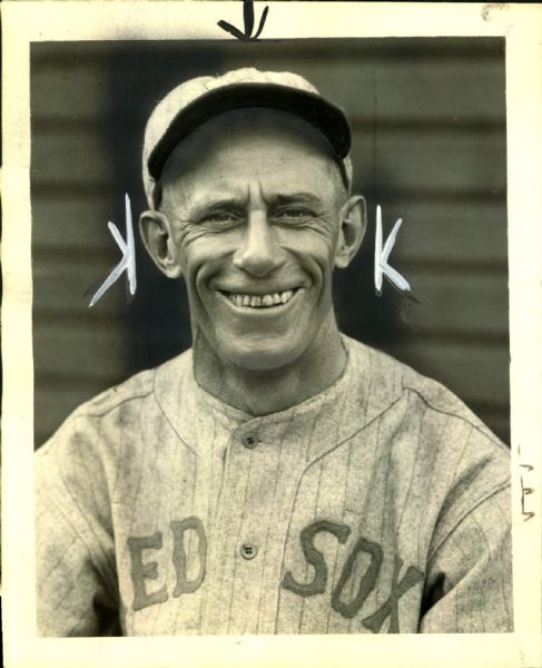 1921-25 circa John Shano "Collins" Boston Red Sox "The Sporting News Collection Archives" Type A Original 8" x 10" Photo (Sporting News Collection Hologram/MEARS Photo LOA)