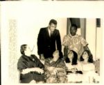 1965-92 Muhammad Ali Chicago Sun-Times Original First Generation Photo - Lot of 13  (Sun Times Hologram/MEARS Photo LOA)