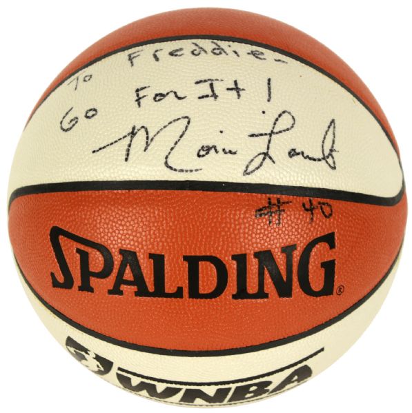Monica Lamb WNBA Signed Full Size Basketball - JSA
