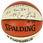 Monica Lamb WNBA Signed Full Size Basketball - JSA