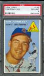 1954 Topps Cardinals Tom Poholsky #142 PSA NM-MT 8
