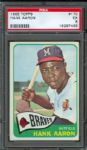 1965 Topps Braves Hank Aaron #170 PSA EX 5
