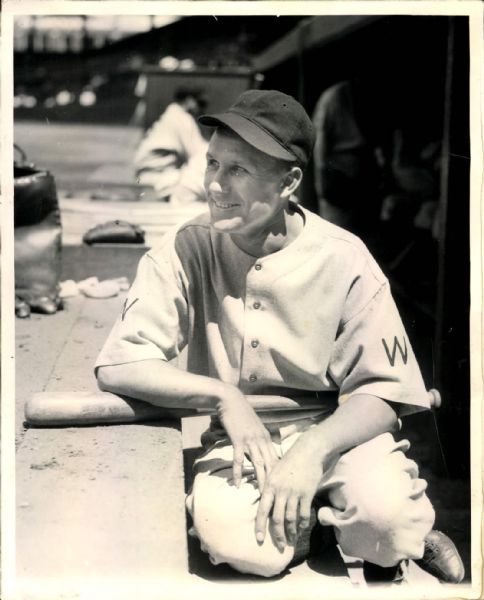 1934 Oswald Bleuge Washington Senators "The Sporting News Collection Archives" Original 8" x 10" Photo (Sporting News Collection Hologram/MEARS Photo LOA)