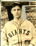 1933 Glenn Spencer New York Giants "The Sporting News Collection Archives" Original 8" x 10" Production Art (Sporting News Collection Hologram/MEARS Photo LOA)