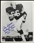1991-96 Ray Nitschke Green Bay Packers Signed 8 x 10 Photo & 2 Signed Cards - PSA/DNA