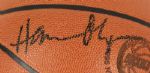 1995 Hakeem Olajuwon Signed Houston Rockets Commemorative Regulation Basketball - JSA