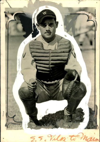 1931-36 Cliff Bolton Washington Senators "The Sporting News Collection Archives" Original 5" x 7" Production Art (Sporting News Collection Hologram/MEARS Photo LOA)
