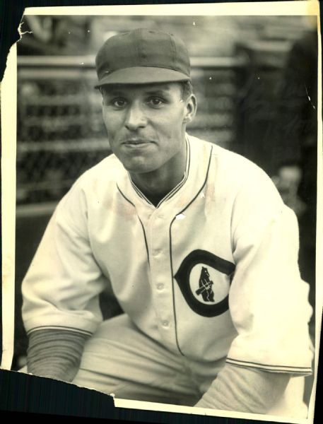 1927-32 circa Ed Lautenbacher Chicago Cubs "The Sporting News Collection Archives" Original 8" x 10" Photo (Sporting News Collection Hologram/MEARS Photo LOA)