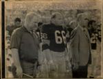 Collection of Green Bay Packers Related Photography w/ Clarke Hinkle Original Photo