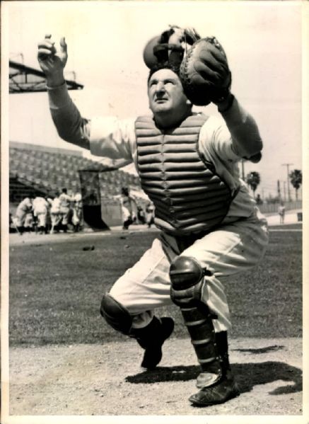 1931-50 Joe McCarthy Connie Mack Ernie Lombardi "The Sporting News Collection Archives" Original Photos (Sporting News Collection Hologram/MEARS Photo LOA) - Lot of 3