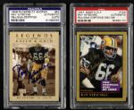 1991-96 Ray Nitschke Green Bay Packers Signed 8 x 10 Photo & 2 Signed Cards - PSA/DNA