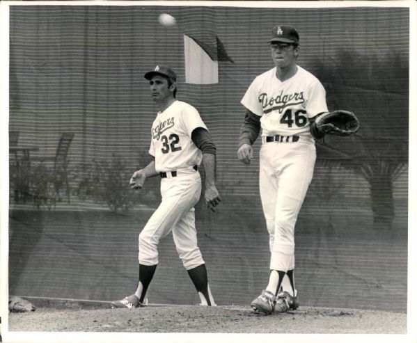 1967-81 Sandy Koufax Los Angeles Dodgers  "The Sporting News Collection Archives" Original 8" x 10" Photo - Lot of 4  (Sporting News Collection Hologram/MEARS Photo LOA)   