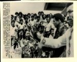 1965-92 Muhammad Ali Chicago Sun-Times Original First Generation Photo - Lot of 13  (Sun Times Hologram/MEARS Photo LOA)