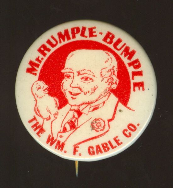 Mr. Rumple Bumple Pinback