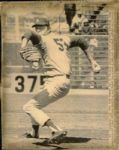 1965-68 Don Drysdale Los Angeles Dodgers  The Sporting News Collection Archives Original Photo - Lot of 8 (Sporting News Collection Hologram/MEARS Photo LOA)