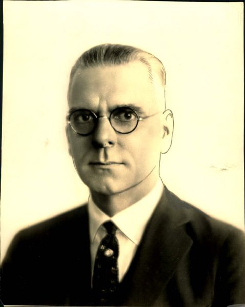 1920s circa E.S. Barnard Signed "The Sporting News Collection Archives" Type A Original 7" x 8.75" Photo (Sporting News Collection Hologram/MEARS Photo LOA) - JSA