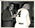 1955-75 Willie Mays Hank Aaron The Sporting News Collection Archives Original Photos (Sporting News Collection Hologram/MEARS Photo LOA) - Lot of 13