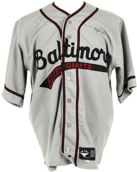 1997 Mike Bordick Baltimore Orioles Elite Giants Game Worn Signed Throwback Jersey - JSA