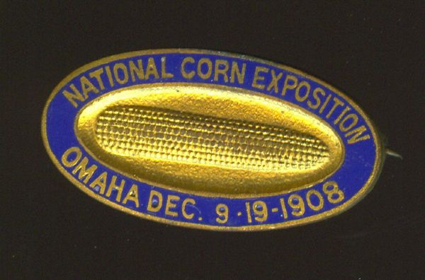 1908 National Corn Exposition Pinback