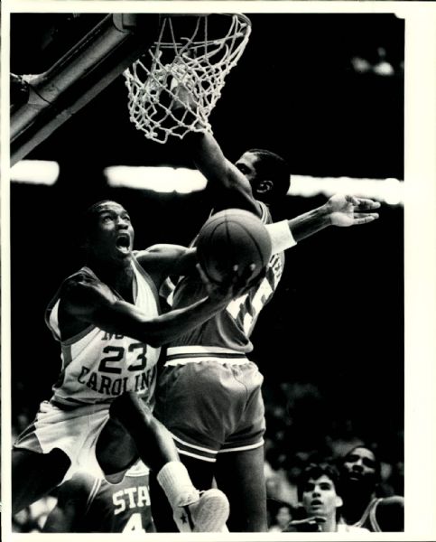 1984 Michael Jordan UNC Tarheels "TSN Collection Archives" Original 8" x 10" Photo (Sporting News Collection Hologram/MEARS Photo LOA)