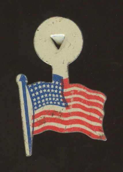Vintage 48 States American Flag Tab