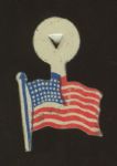 Vintage 48 States American Flag Tab