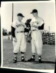 1930-40s Bill McKechnie Reds & Red Sox The Sporting News Collection Archives Original 8 x 10 Photo - Lot of 2  (Sporting News Collection Hologram/MEARS Photo LOA)   