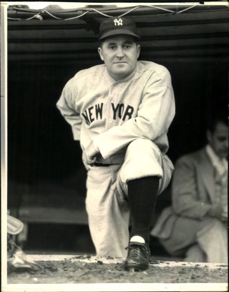 1936-40 Joe McCarthy New York Yankees "The Sporting News Collection Archives" Origianl 8" x 10" Photos (Sporting News Collection Hologram/MEARS Photo LOA) - Lot of 2