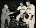 1935-65 Bobby Doerr & Mickey Cochrane Boston Red Sox Detroit Tigers  The Sporting News Collection Archives Original Photo - Lot of 10 (Sporting News Collection Hologram/MEARS Photo LOA)