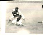 1941-57 Pee Wee Reese Brooklyn Dodgers The Sporting News Collection Archives Original Photo - Lot of 7 (Sporting News Collection Hologram/MEARS Photo LOA)