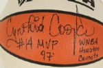 Cynthia Cooper Signed Official WNBA Basketball With Inscriptions - JSA