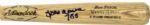Hank Aaron Milwaukee Braves Signed Store Model Adirondack Bat With Rare 755 Inscription - JSA