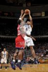 2009-10 Rashard Lewis Orlando Magic Signed Game Worn Shoes - MEARS LOO - JSA