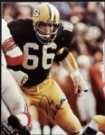 1990s Ray Nitschke Green Bay Packers Signed 11" x 14" Oversized Photo - JSA