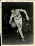 1948 George Mikan Minneapolis Lakers Photo used on 1948 Bowman card #69 "TSN Collection Archives" Original 8" x 10" Photo (TSN Hologram/MEARS Photo LOA)