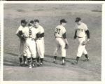 1954 World Series Cleveland Indians New York Giants The Sporting News Collection Archives Original Photos (Sporting News Collection Hologram/MEARS Photo LOA) - Lot of 11