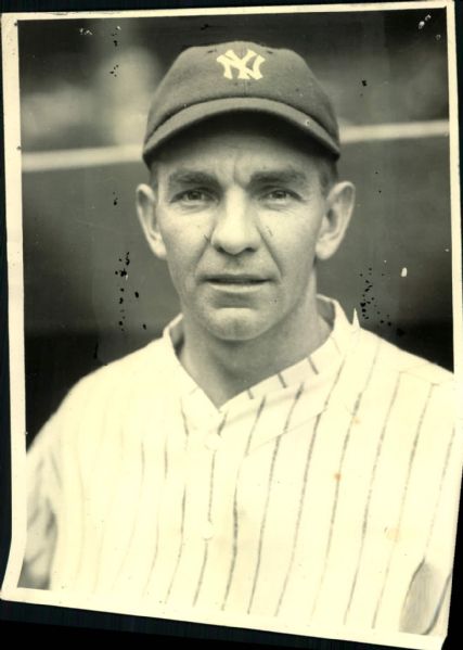 1915-27 Bob Shawkey New York Yankees Charles Conlon "TSN Collection Archives" Original 6.5" x 8.5" Generation 1 Photo (Sporting News Collection Hologram/MEARS Generation 1 Photo LOA)