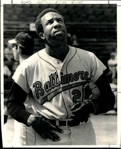 1969 Frank Robinson Baltimore Orioles "The Sporting News Collection Archives" Original 8" x 10" Photo (Sporting News Collection Hologram/MEARS Photo LOA)