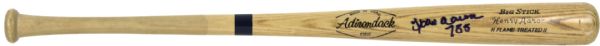 Hank Aaron Milwaukee Braves Signed Store Model Adirondack Bat With Rare 755 Inscription - JSA