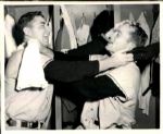 1954 World Series Cleveland Indians New York Giants The Sporting News Collection Archives Original Photos (Sporting News Collection Hologram/MEARS Photo LOA) - Lot of 11