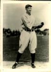 1931-35 Dixie Walker New York Yankees The Sporting News Collection Archives Original Photo - Lot of 2 (Sporting News Collection Hologram/MEARS Photo LOA)