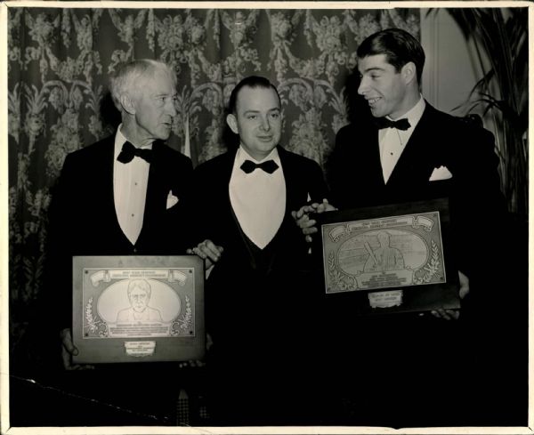 1936-51 Joe DiMaggio New York Yankees "The Sporting News Collection Archives" Original Photos (Sporting News Collection Hologram/MEARS Photo LOA) - Lot of 8