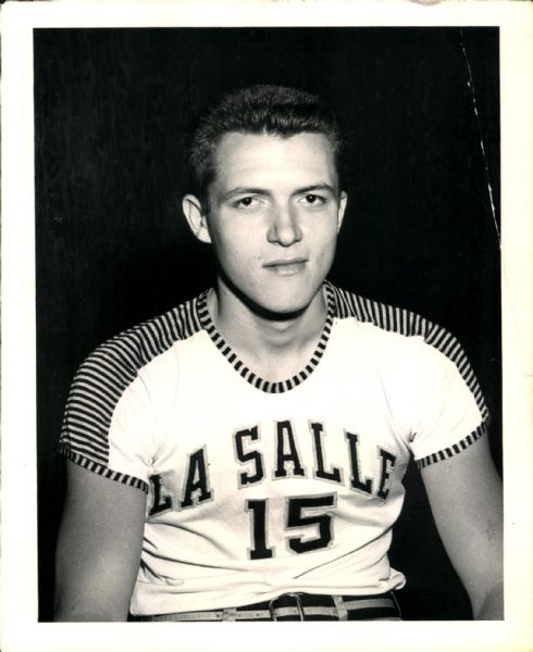 1954-56 Tom Gola La Salle Explorers "SPORT Magazine Collection Archives" Original Photos (MEARS Photo LOA) - Lot of 4