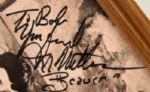 Leave It To Beaver Multi Signed 11 x 14 Photo With Beaver  Jerry Mathers  & Wally Tony Dow Autographs - JSA