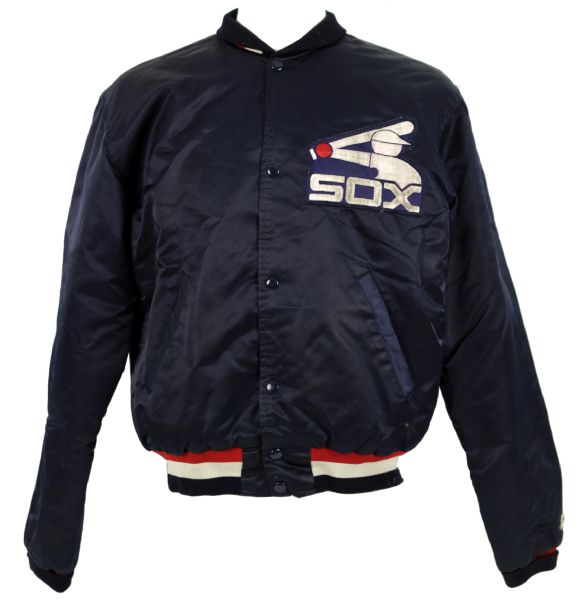 1980s Chicago White Sox Game Worn Jacket MEARS LOA