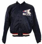 1980s Chicago White Sox Game Worn Jacket MEARS LOA
