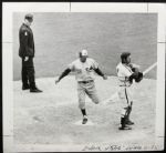 1971 Montreal Expos "The Sporting News Collection Archives" Original First Generation Choice Jumbo Oversized Photos (TSN Collection Hologram/MEARS Photo LOA) 1:1, Unique - Lot of 2