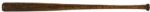 1936-37 All Star Folk Art Bat with Carved Names of Dozens of Stars , Ott, Gehrig, etc - (MEARS Auction LOA)